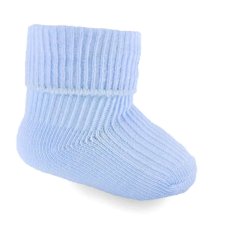 PRS07-B: Blue 2 Pack Premature Turnover Socks